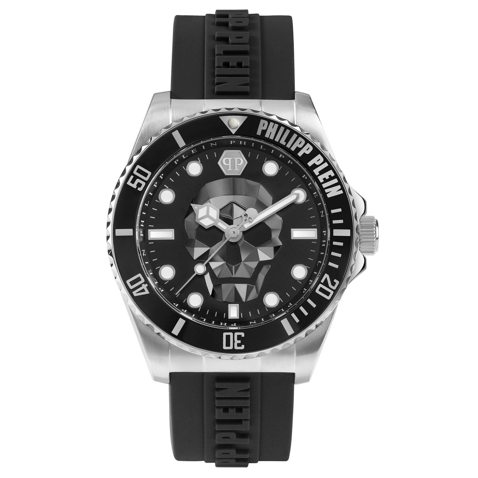 Men's $kull Diver Watch 44mm PWOAA0122 Philip Plein