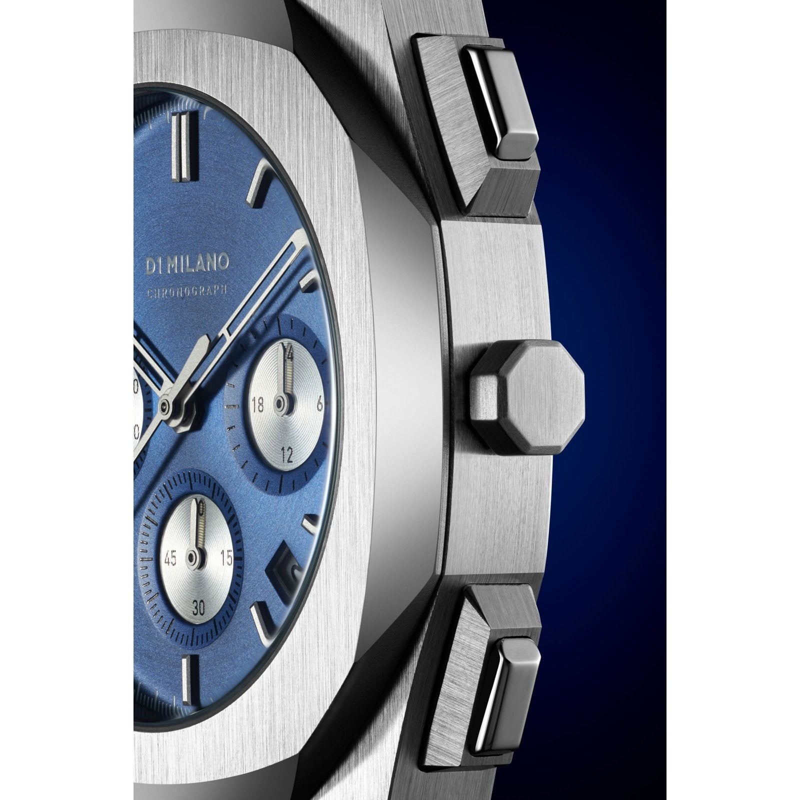 Men's Chronograph IONIC BLUE Watch D1-CHBJ02 D1 Milano