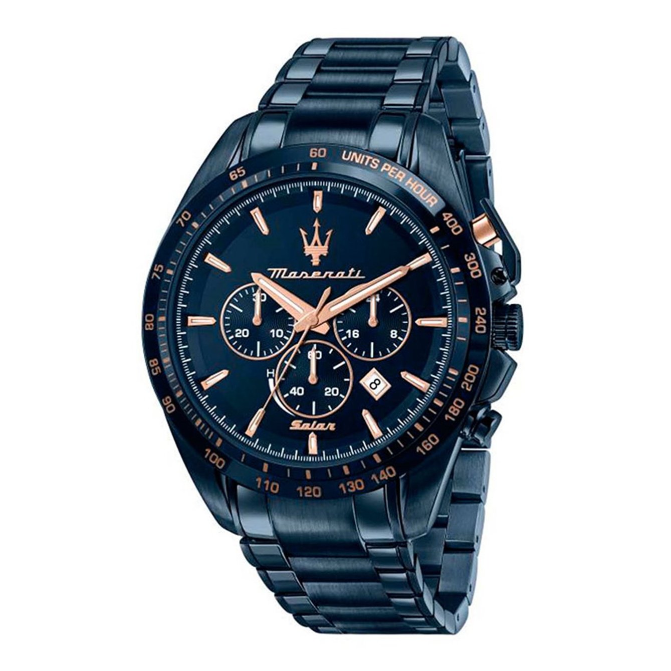 Men's Solar Blue Watch R8873649001 Maserati