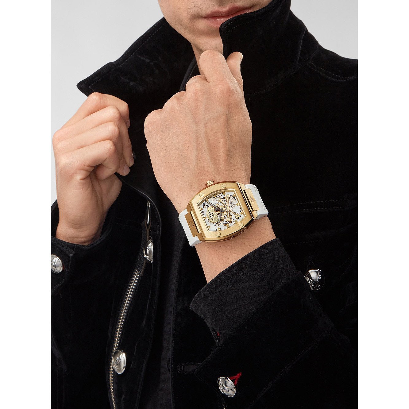 Men's The $Keleton Automatic Watch PWBAA0421 Philip Plein