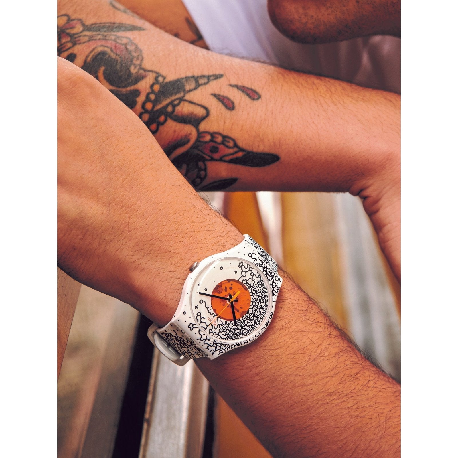 ORANGE PUSHER Swatch