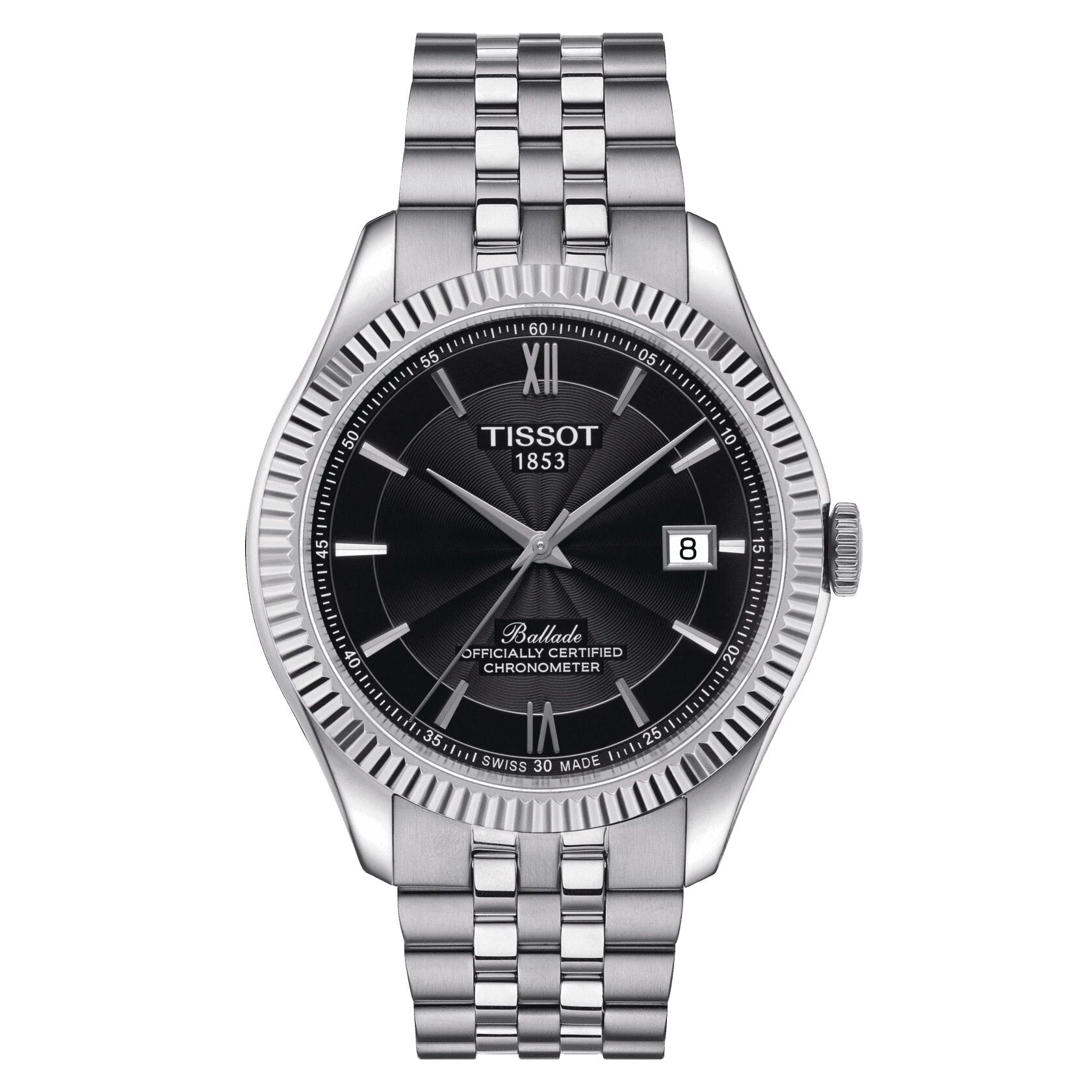 Men's Ballade Powermatic 80 Silicium Watch T1084081105800 Tissot