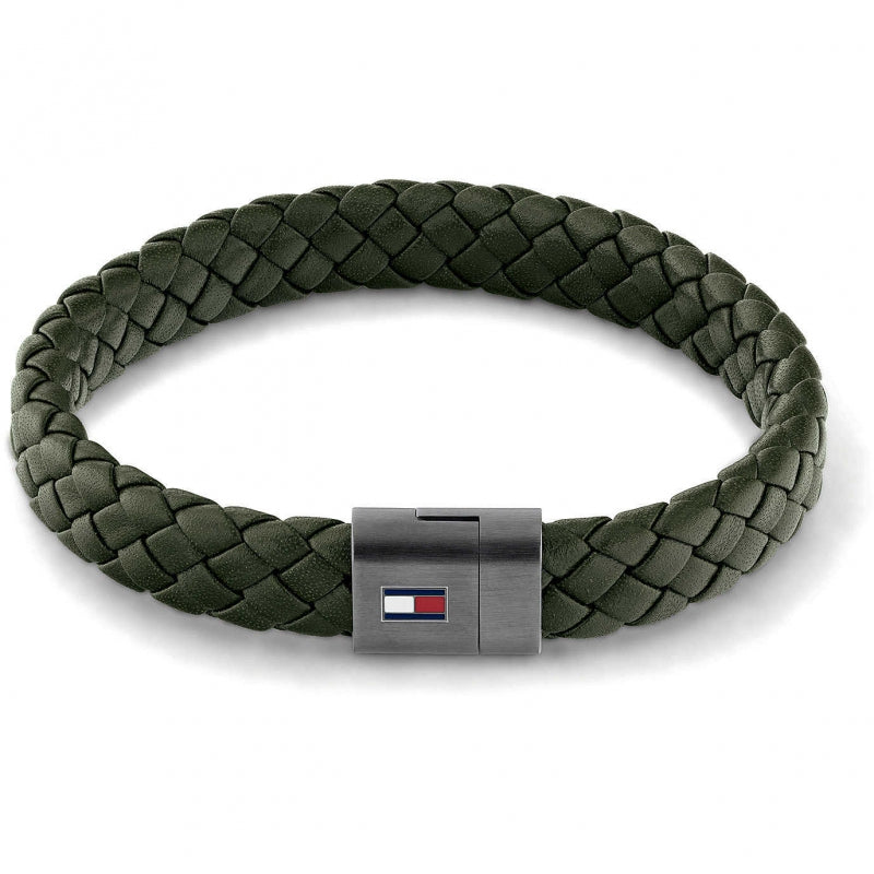 Men's Round Braided Bracelet Bracelet 2790332 Tommy Hilfiger Jewelry