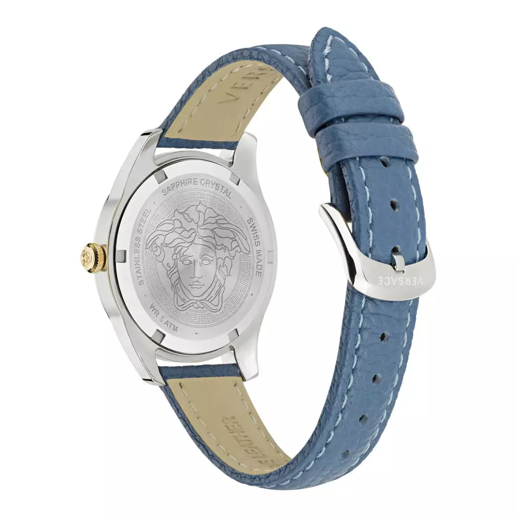 Versace navy 2025 glaze watch